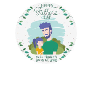 Foodprint Cirkel 18,5Cm Vaderdag 6