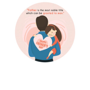 Foodprint Cirkel 18,5Cm Vaderdag  9