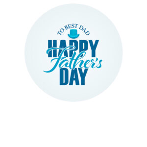 Foodprint Cirkel 18,5Cm Vaderdag 17