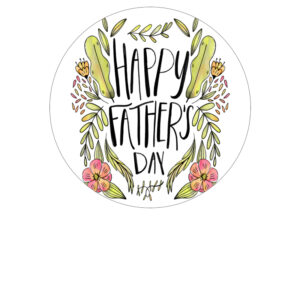 Foodprint Cirkel 18,5Cm Vaderdag 30