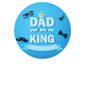 Foodprint Cirkel 18,5Cm Vaderdag 32