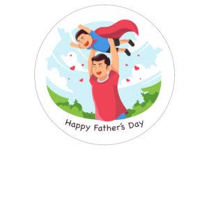 Foodprint Cirkel 18,5Cm Vaderdag 33