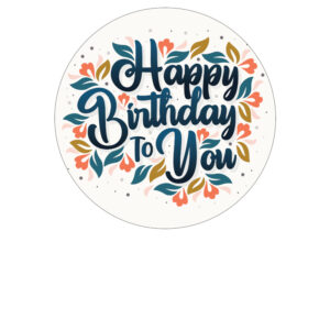 Foodprint Cirkel 18,5Cm Verjaardag 8