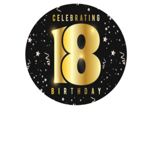 Foodprint Cirkel 18,5Cm Verjaardag 22